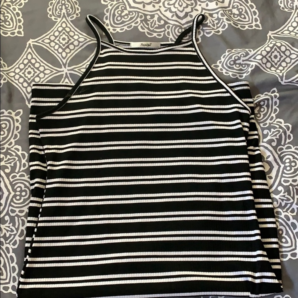 Black and White Dress